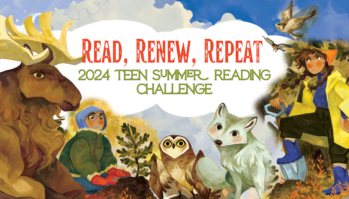 Read, Renew, Repeat Summer Reading Banner