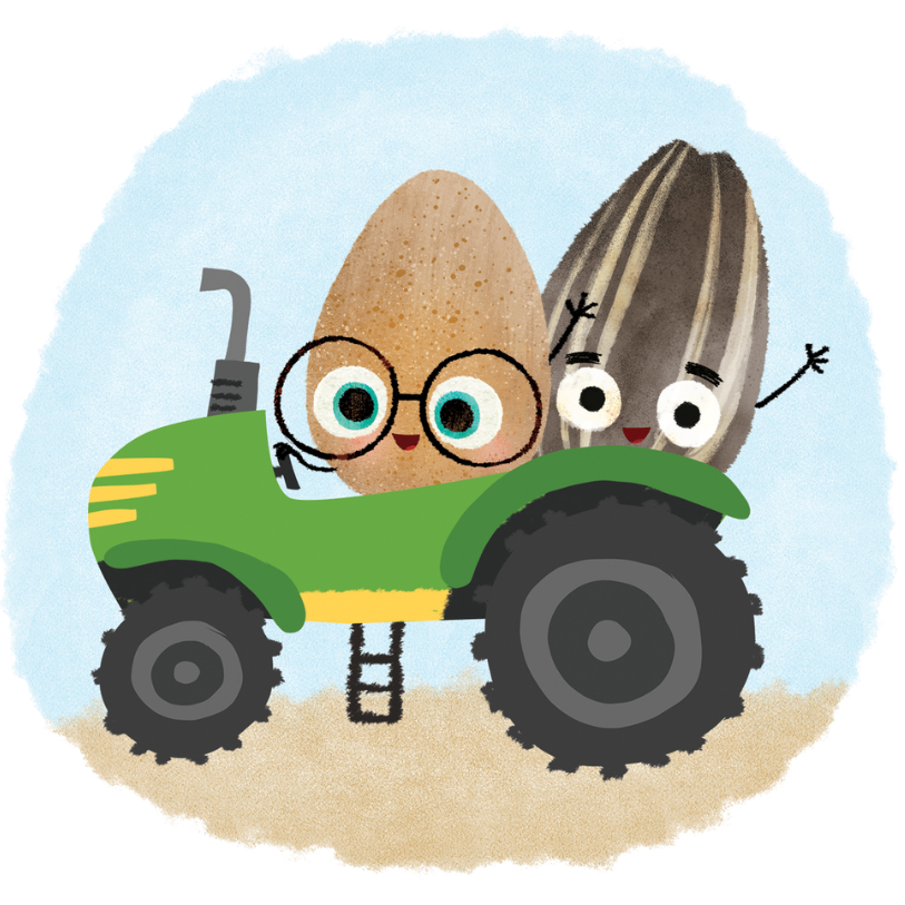 Seeds in a Tractor